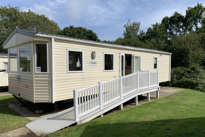 Accessible / Wheelchair Friendly Caravan LG24, Lower Hyde, Shanklin, Isle of Wight